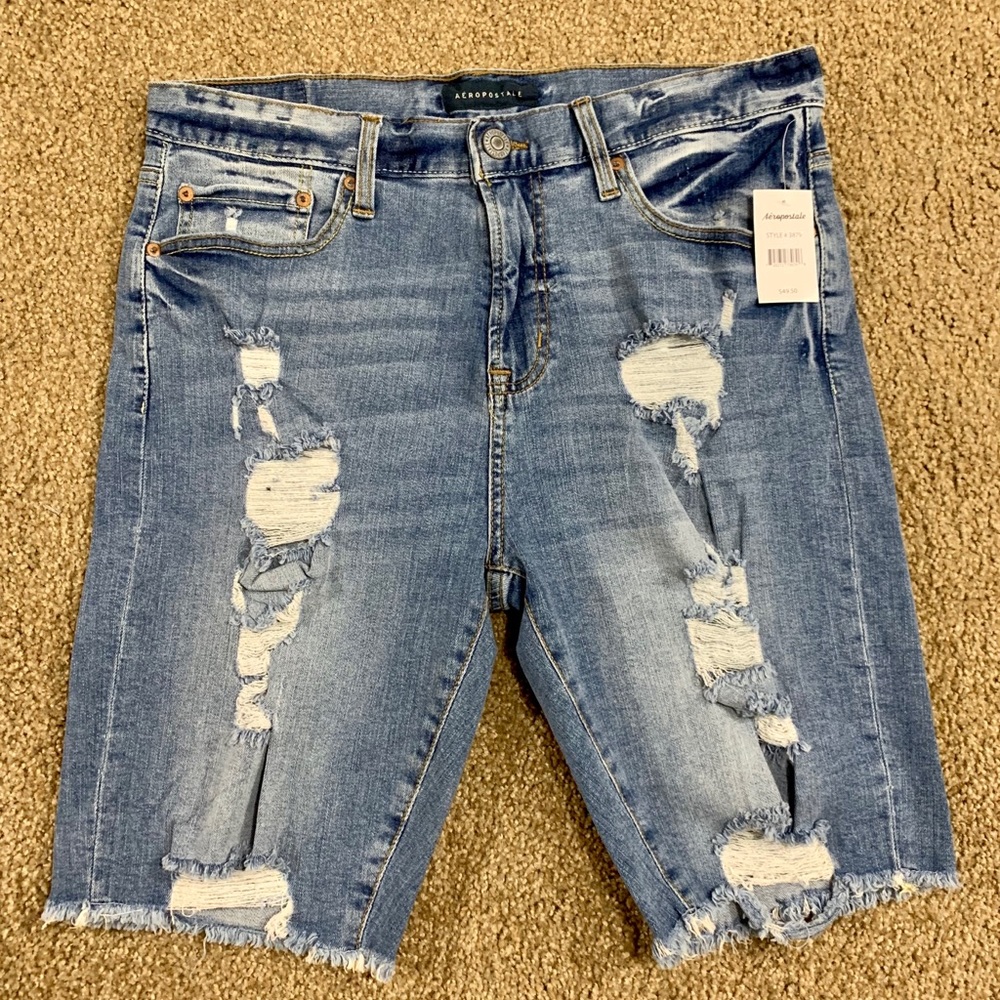Aeropostale slim cutoff shorts